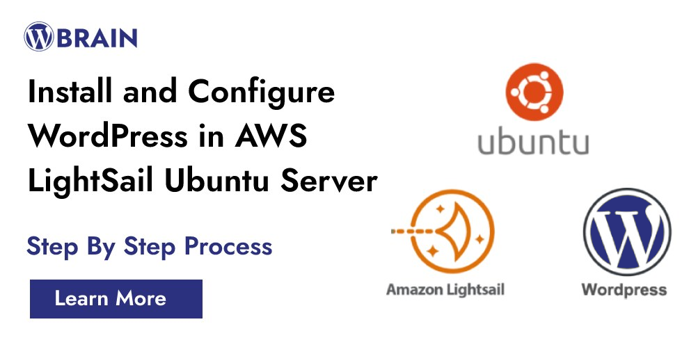 Install and Configure WordPress in AWS LightSail Ubuntu Server